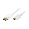 DisplayPort to HDMI 2m White