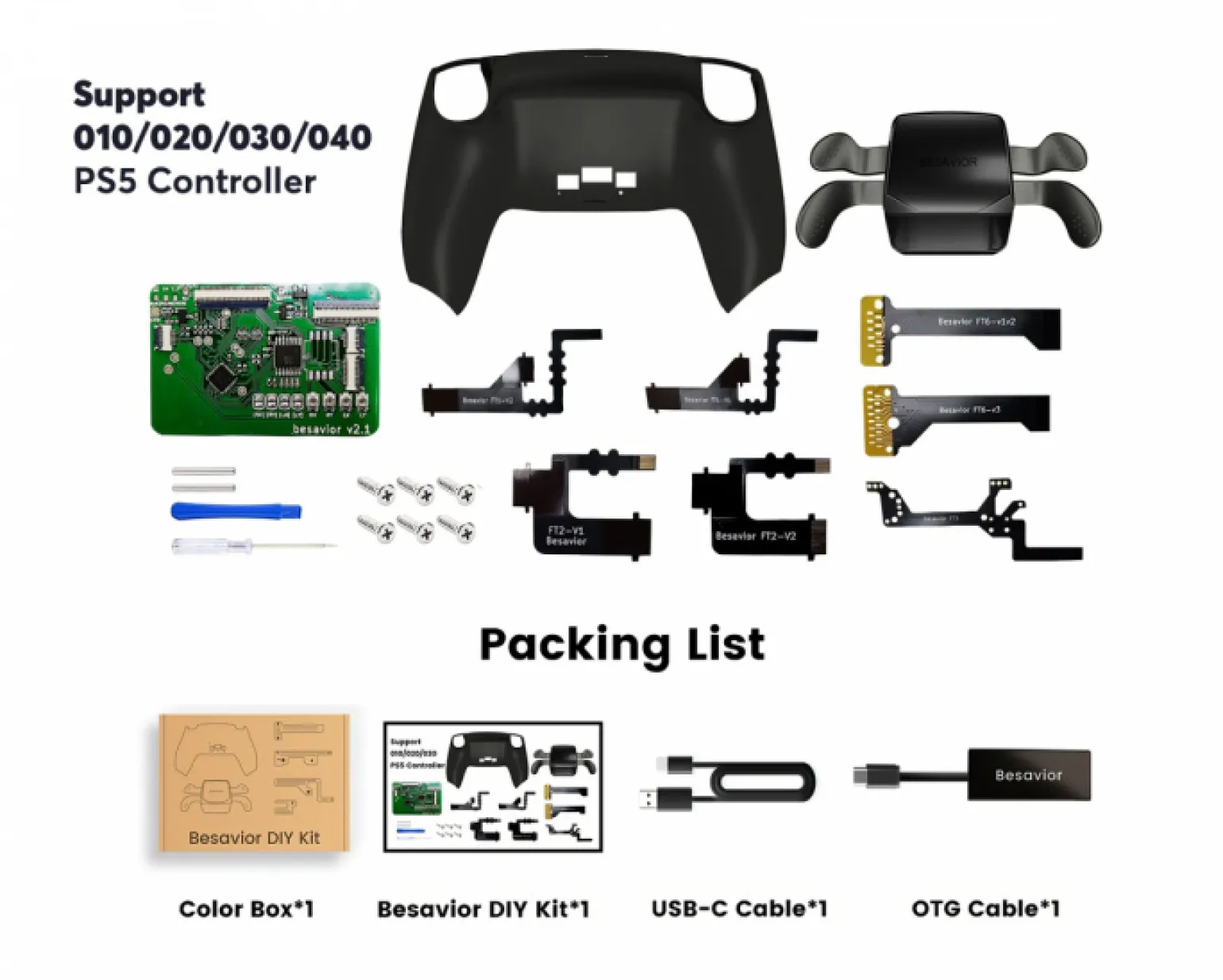 DIY Kit - PS5 Controller Mod