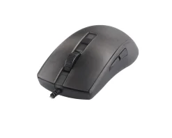 DM310 Semi-Transparent RGB Gaming Mouse - Black
