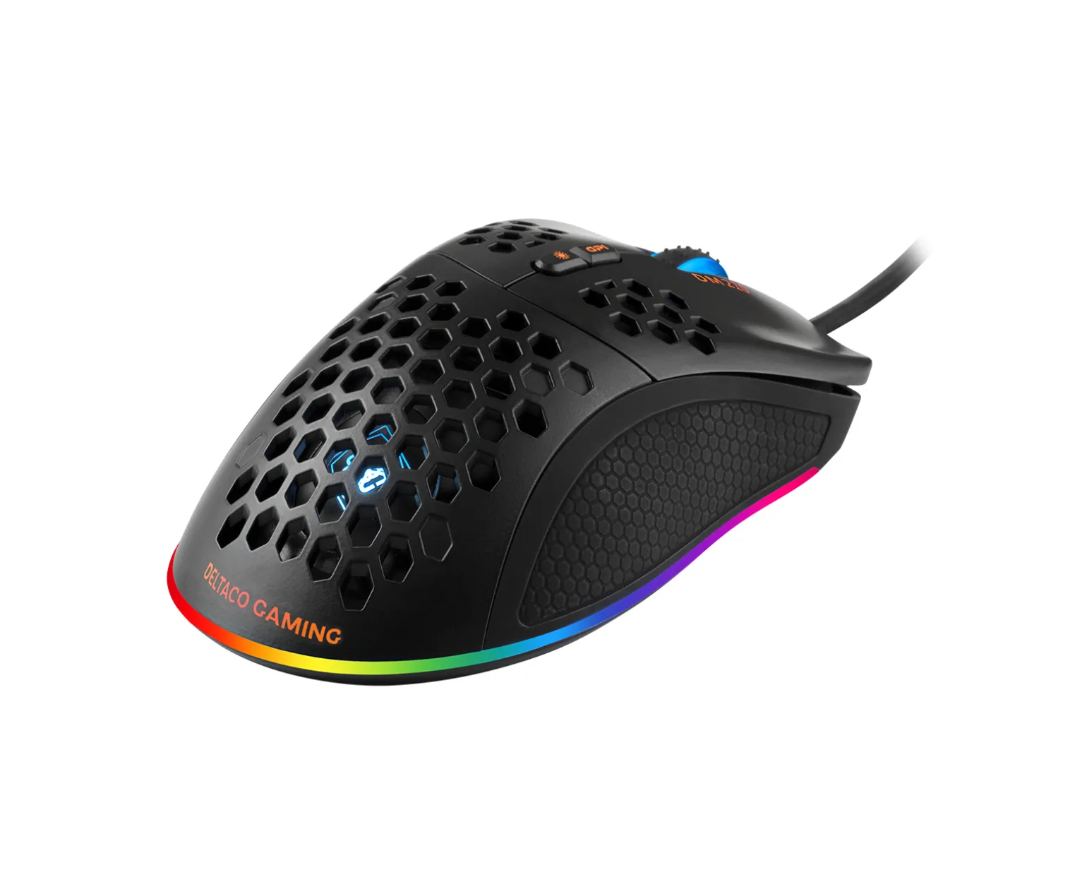 DM210 Ultra-Light RGB Gaming Mouse - Black