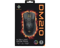 DM210 Ultra-Light RGB Gaming Mouse - Black