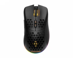 DM220 Wireless RGB Gaming Mouse Ultralight - Black