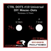Dots CTRL - Universal DIY - Ø 6.5/7.5mm - 0.75mm