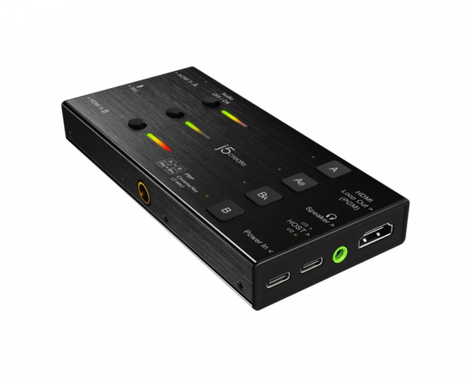 Dual HDMI Video Capture, 2 HDMI to USB-C with Power Delivery 60W