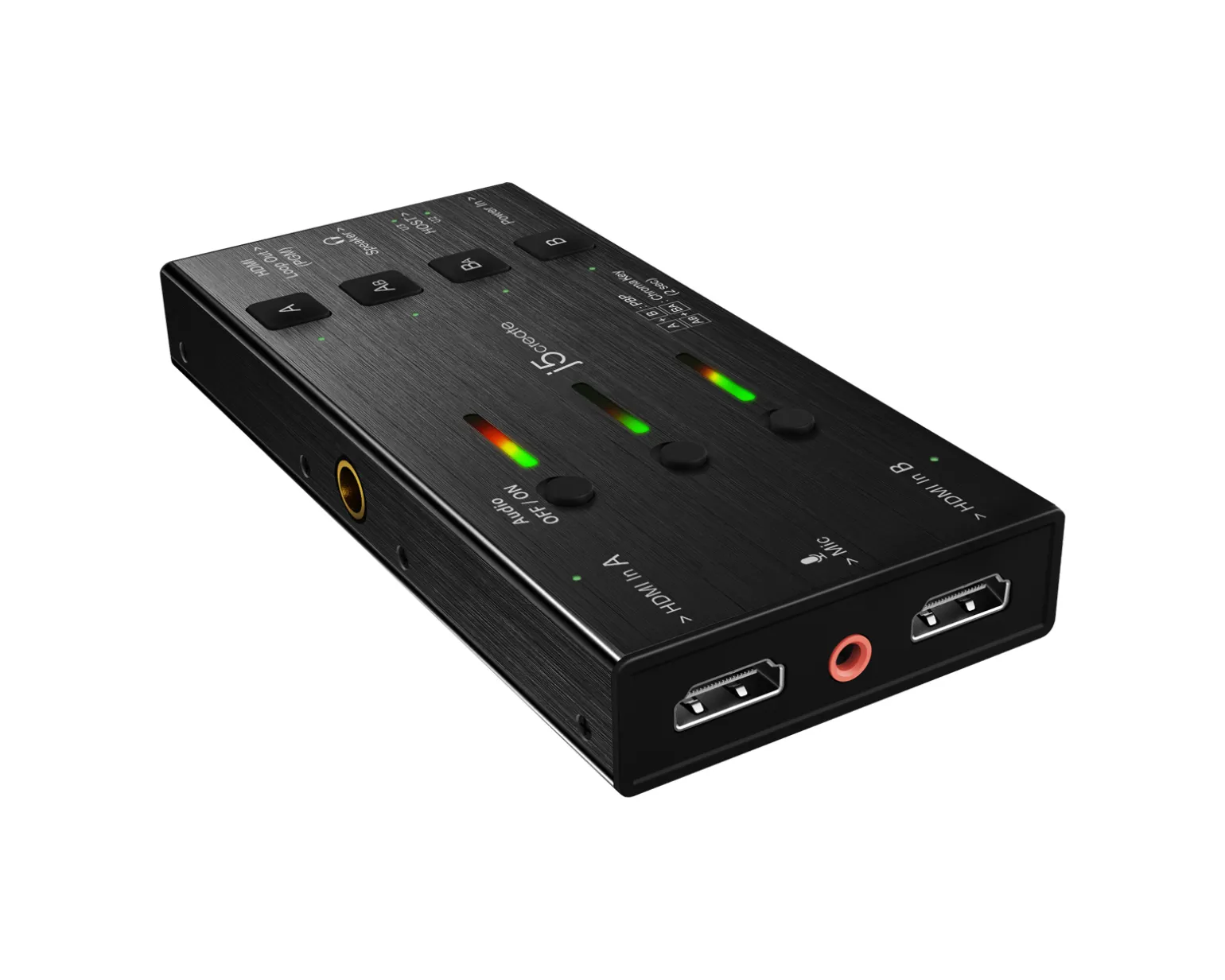 Dual HDMI Video Capture, 2 HDMI to USB-C with Power Delivery 60W
