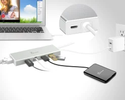Dual-Monitor USB 3.0 Mini Docking Station