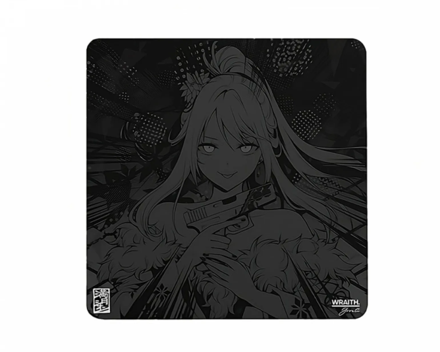 Evil Edition Cosmic Glass Mousepad - Silicone Feet