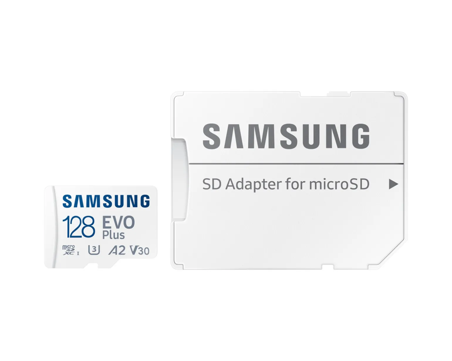 EVO Plus microSDXC UHS-I U3 128GB & SD adapter - Flash Memory Card