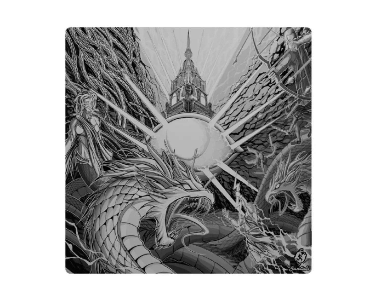 Eye of Kaos Glass Mousepad - Limited Edition