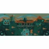 Fantasy Forest Green Mousepad - XXL