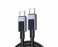 Fast Charging USB-C to USB-C PD 100W Cable 3m - Space Gray
