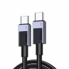 Fast Charging USB-C to USB-C PD 100W Cable 0.5m - Space Gray