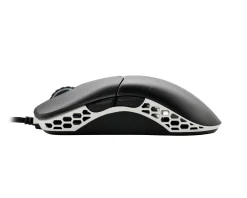 Feather Black & White Ultralight Gaming Mouse - Huano Blue