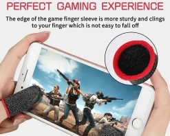 Finger Sleeves - Thumb Gloves for Mobile Gaming (2-pack)