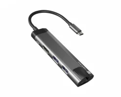 Fowler GO Hub USB-C Multiport Adapter 5 in 1 - USB-hub (100W)