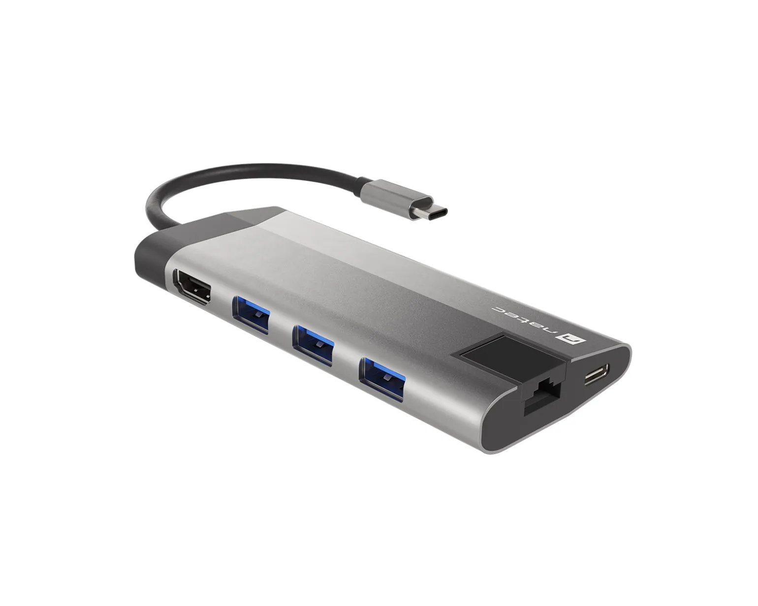 Fowler Plus Hub USB-C Multiport Adapter 8 in 1 - USB-hub