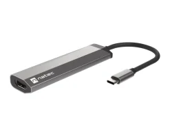 Fowler Slim Hub USB-C Multiport Adapter 4 in 1 - USB-hub
