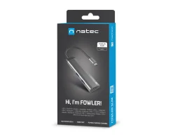 Fowler Slim Hub USB-C Multiport Adapter 4 in 1 - USB-hub