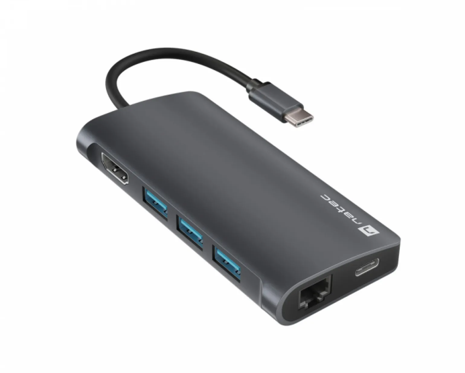 Fowler 2 USB Hub - USB-C Multiport Adapter 8 in 1 (100W)