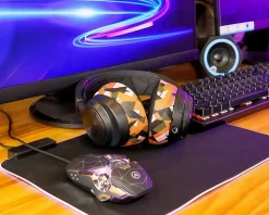 FreeZe Nova Pro Wireless Ear Cushions - Orange Prism