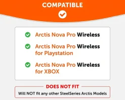 FreeZe Nova Pro Wireless Ear Cushions - Snow Camo