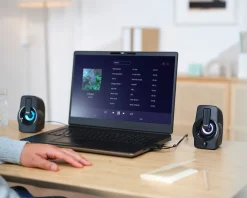 Gemi RGB 2.0 Speaker Set - Black