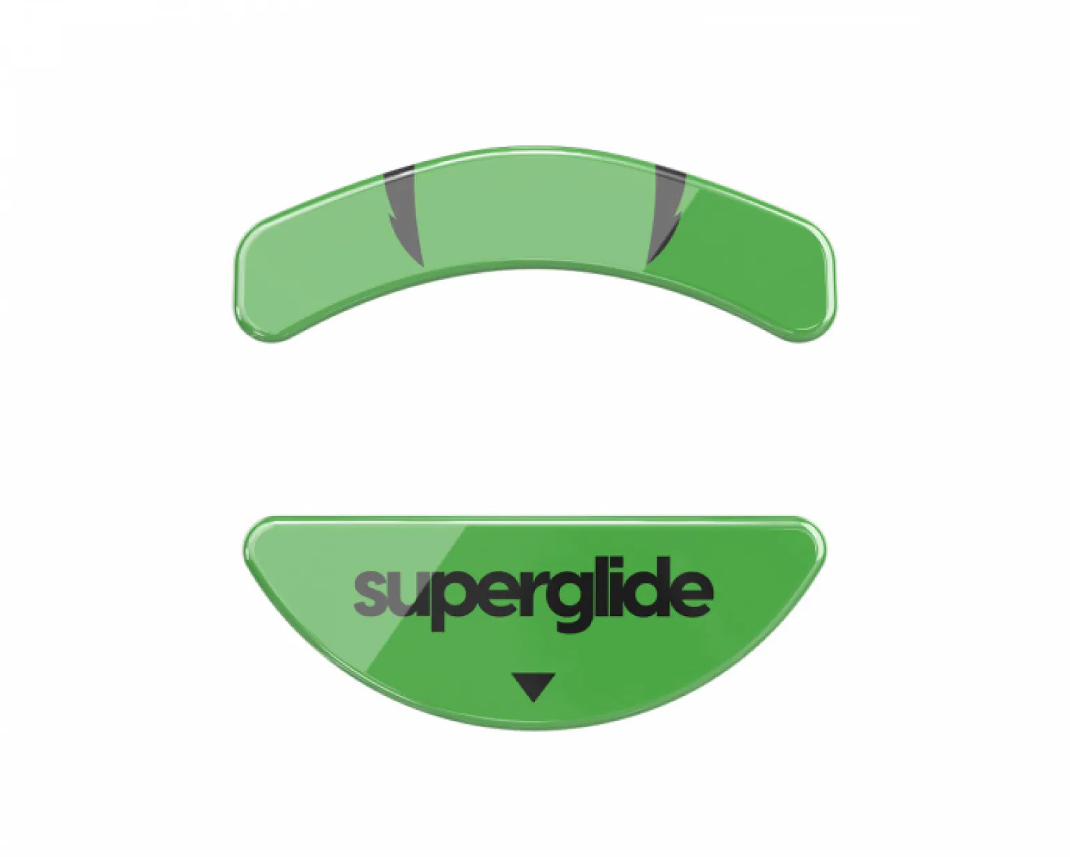 Glas Skates for Razer Viper Mini - Green