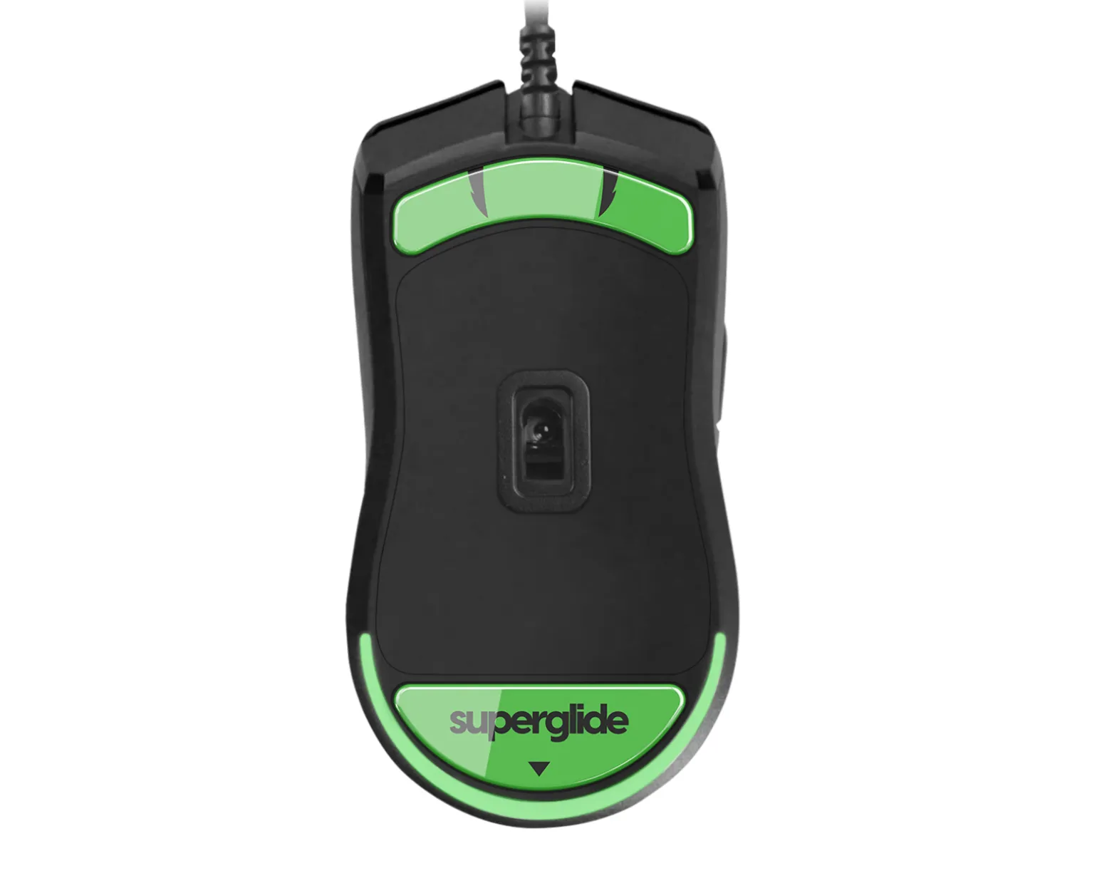 Glas Skates for Razer Viper Mini - Green