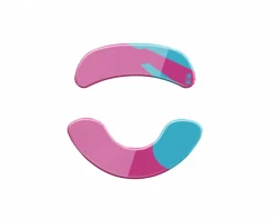 Glass Skates for Endgame Gears XM1 RGB/XM1r/XM2w - Miami - Nachocustomz Edition