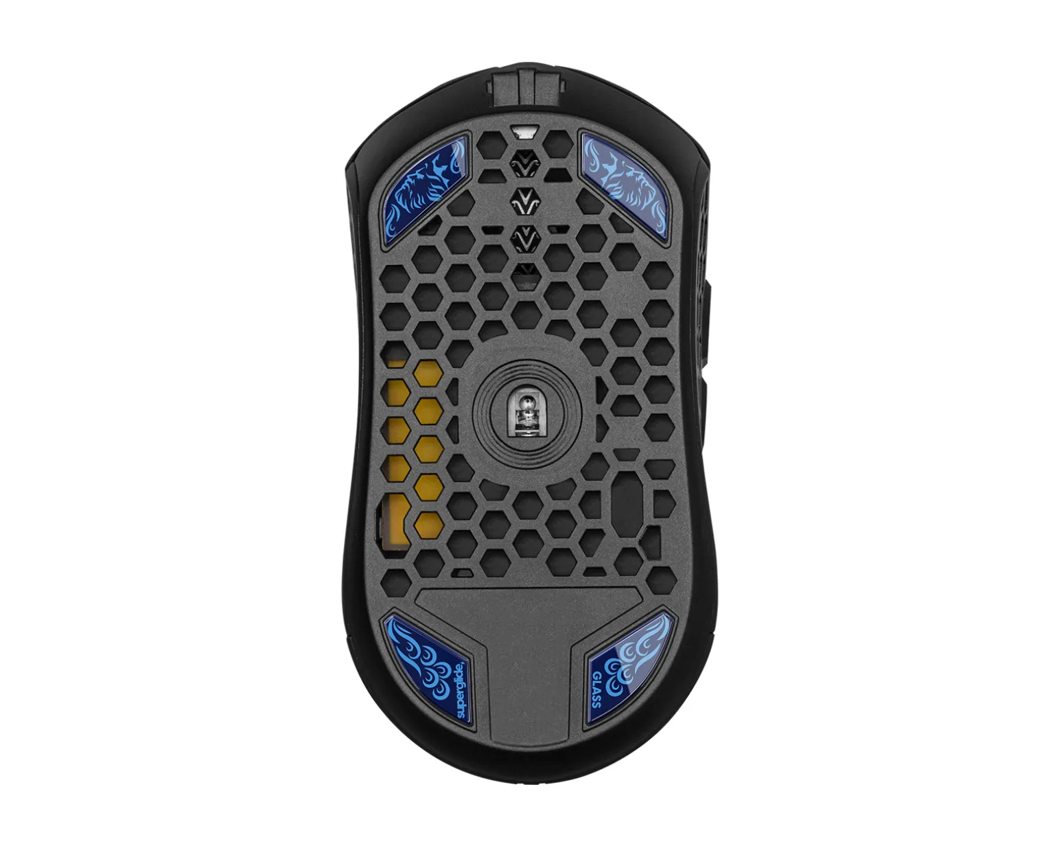 Glass Skates for Finalmouse Starlight 12 M/S / UL2 - Blue Poseidon