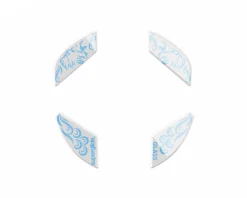 Glass Skates for Finalmouse Starlight 12 M/S / UL2 - White Poseidon