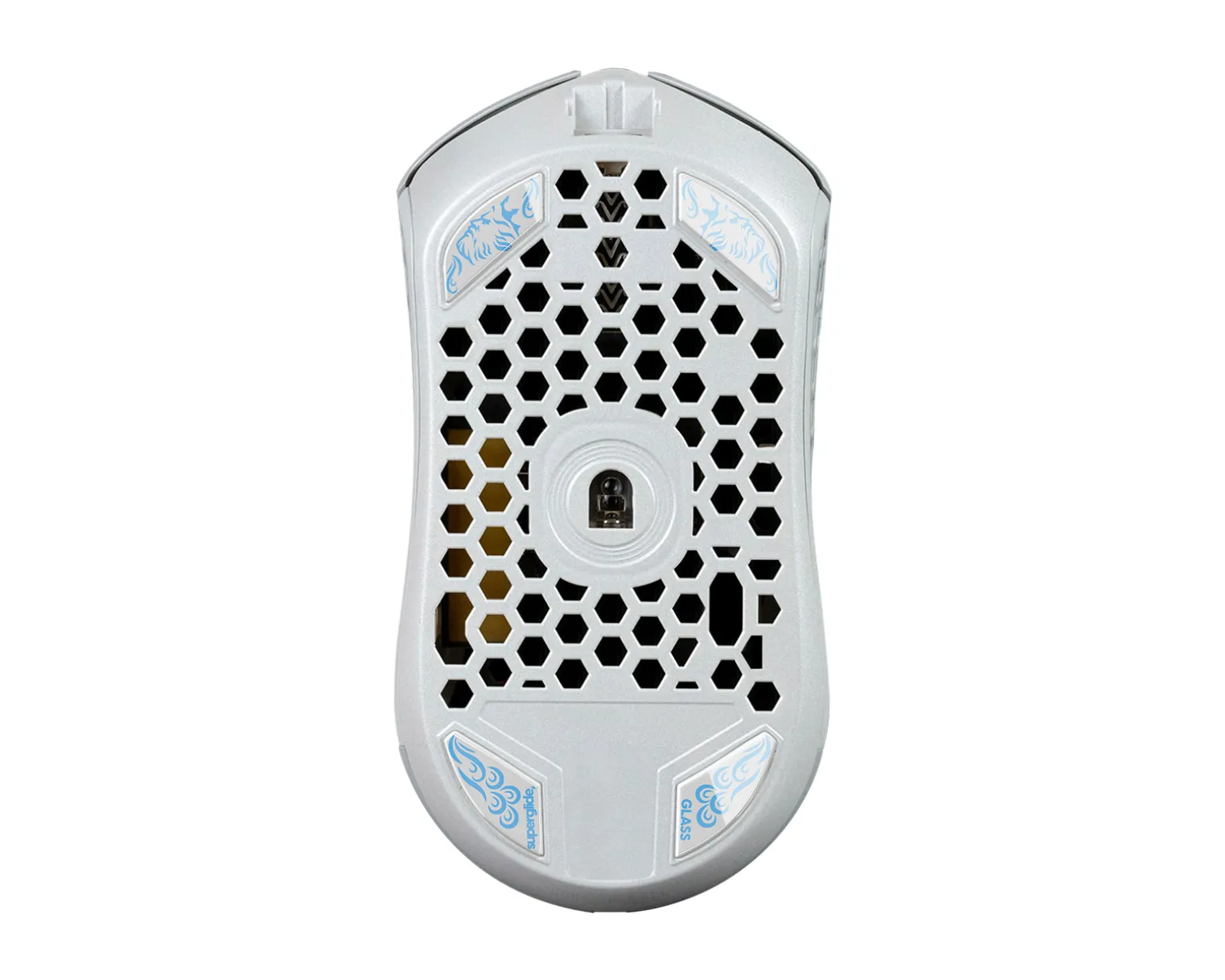 Glass Skates for Finalmouse Starlight 12 M/S / UL2 - White Poseidon