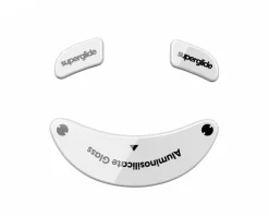 Glass Skates for G-Wolves Hati-S Wireless - White