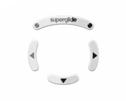 Glass Skates for Logitech G Pro Wireless - White