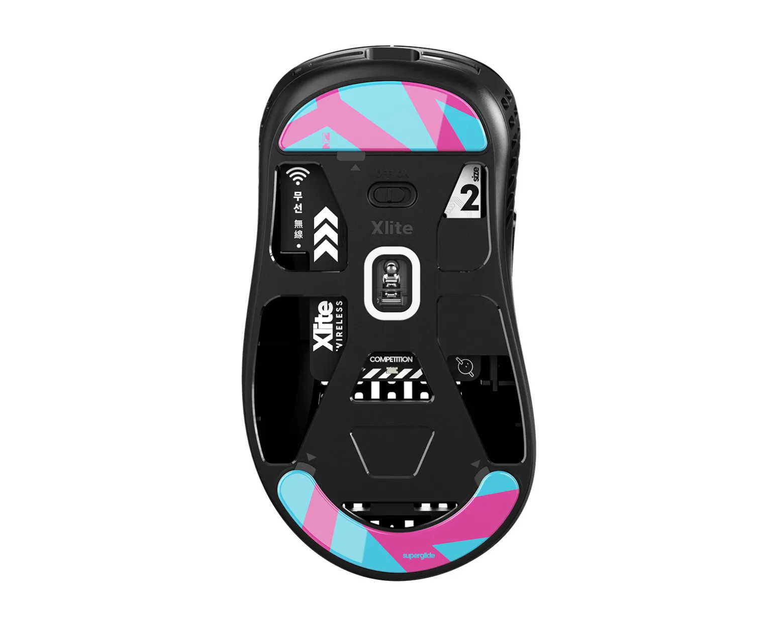 Glass Skates for Pulsar Xlite Series - Miami - Nachocustomz Edition
