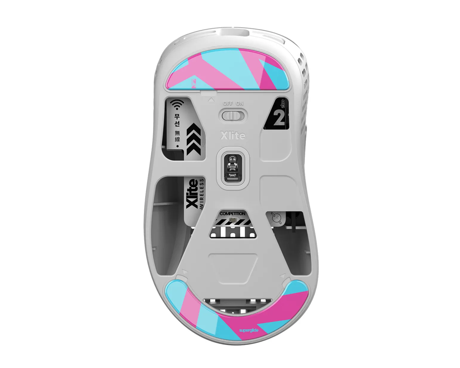 Glass Skates for Pulsar Xlite Series - Miami - Nachocustomz Edition