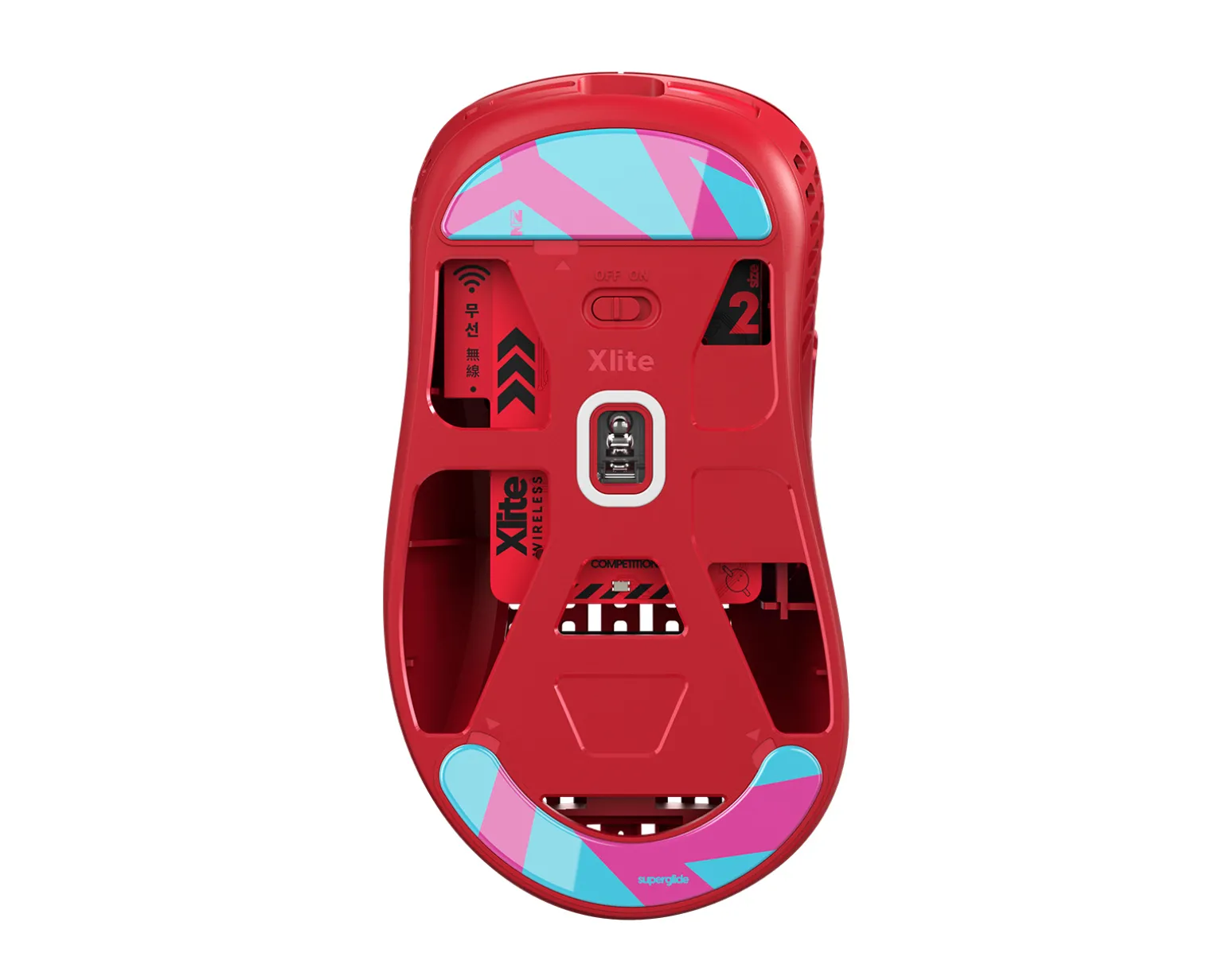 Glass Skates for Pulsar Xlite Series - Miami - Nachocustomz Edition