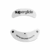 Glass Skates for Vaxee Zygen NP-01/Outset AX - White