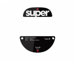 Glass Skates Type-S for Pulsar TenZ Signature Edition - Black