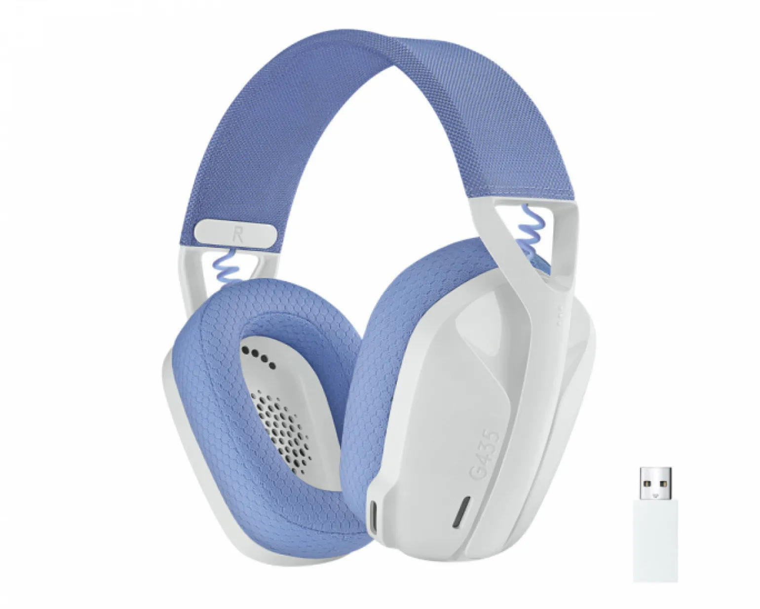 G435 Lightspeed Trådlös Gaming Headset - White