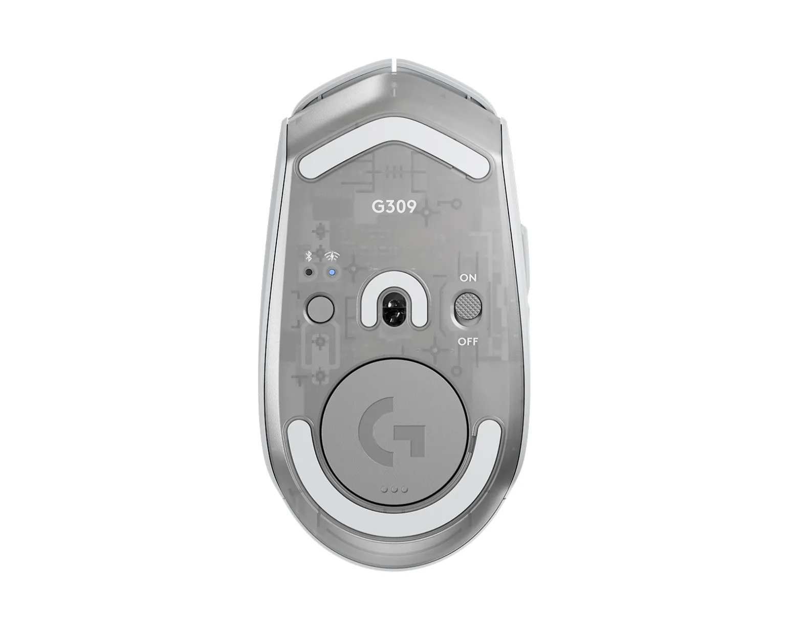 G309 Lightspeed Wireless Gaming Mouse - White