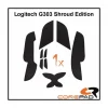 Grips for Logitech G303 Shroud Edition - Black