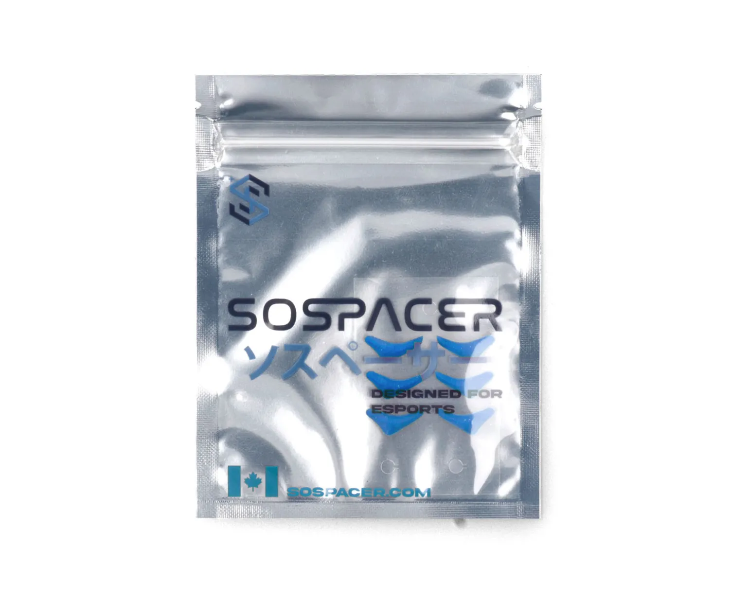Grips V3 - Spacer Mouse Grips - Blue (6pcs)