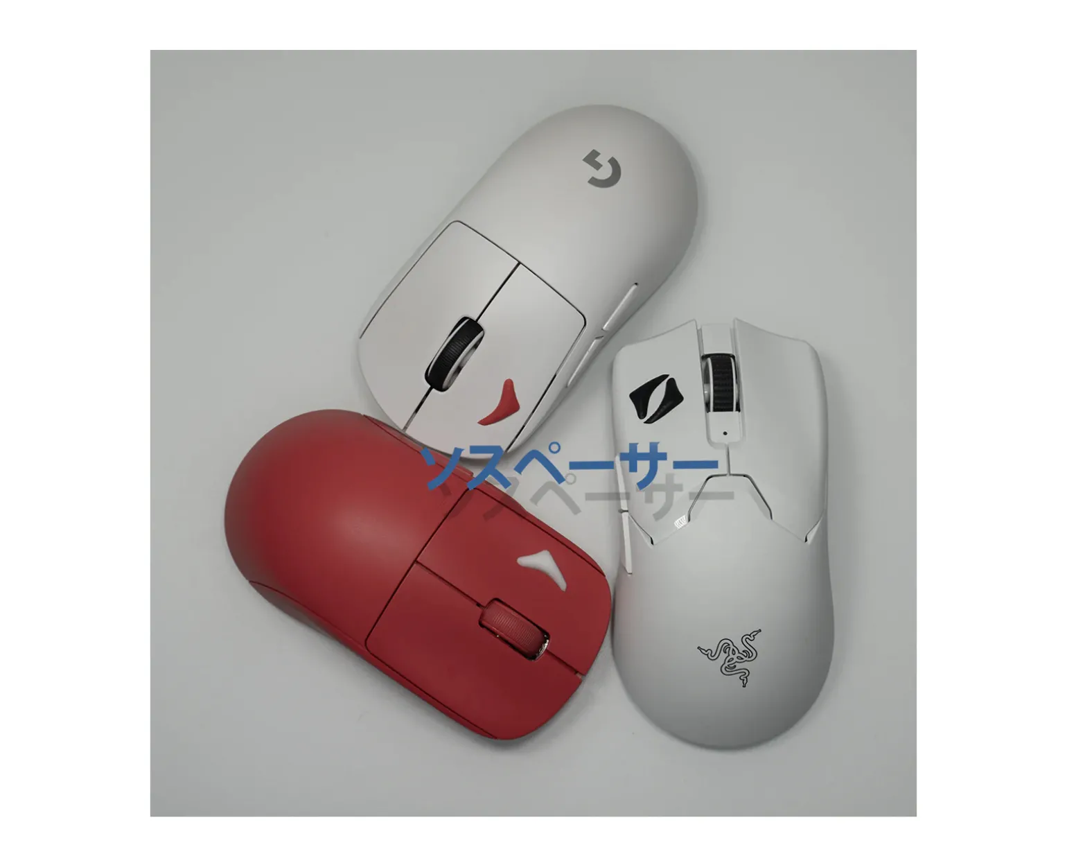 Grips V3 - Spacer Mouse Grips - Red (6pcs)
