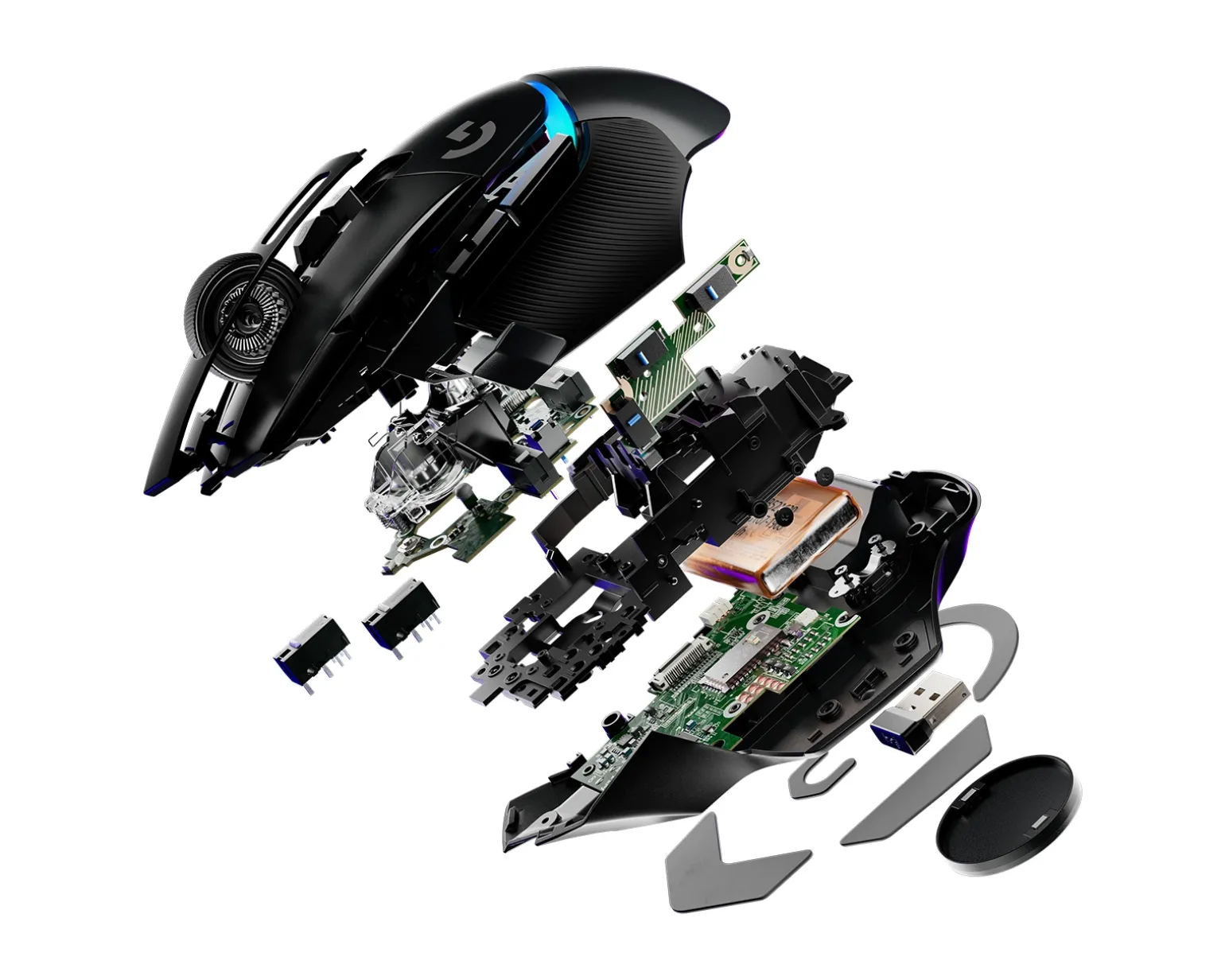G502 X PLUS Wireless Gaming Mouse RGB - Black