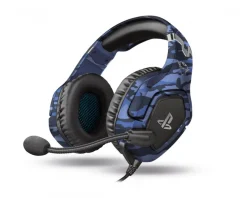 GXT 488 Forze PS4/PS5 Gaming Headset Camo Blue