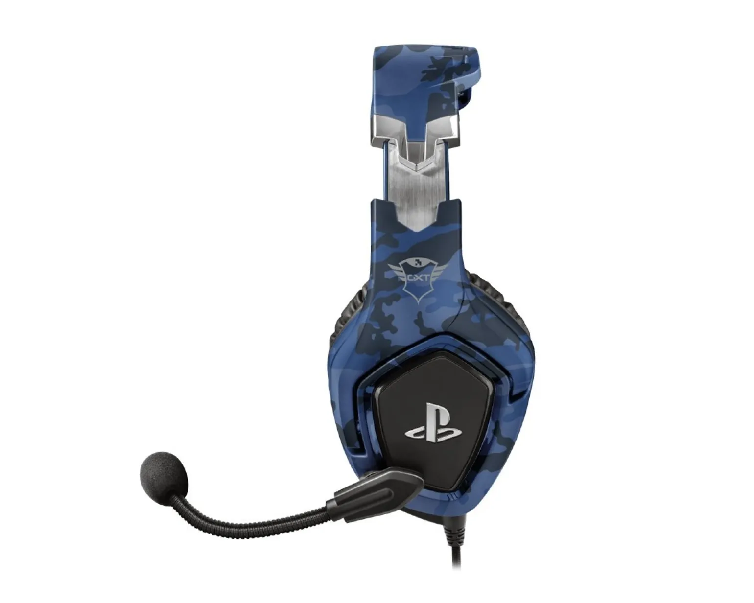 GXT 488 Forze PS4/PS5 Gaming Headset Camo Blue