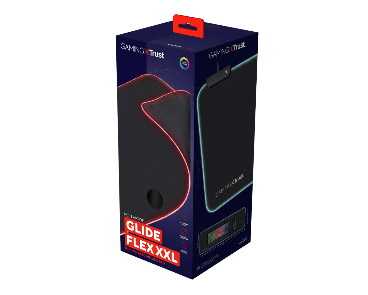 GXT 764 Glide-Flex XXL Illuminated Flexible Mousepad