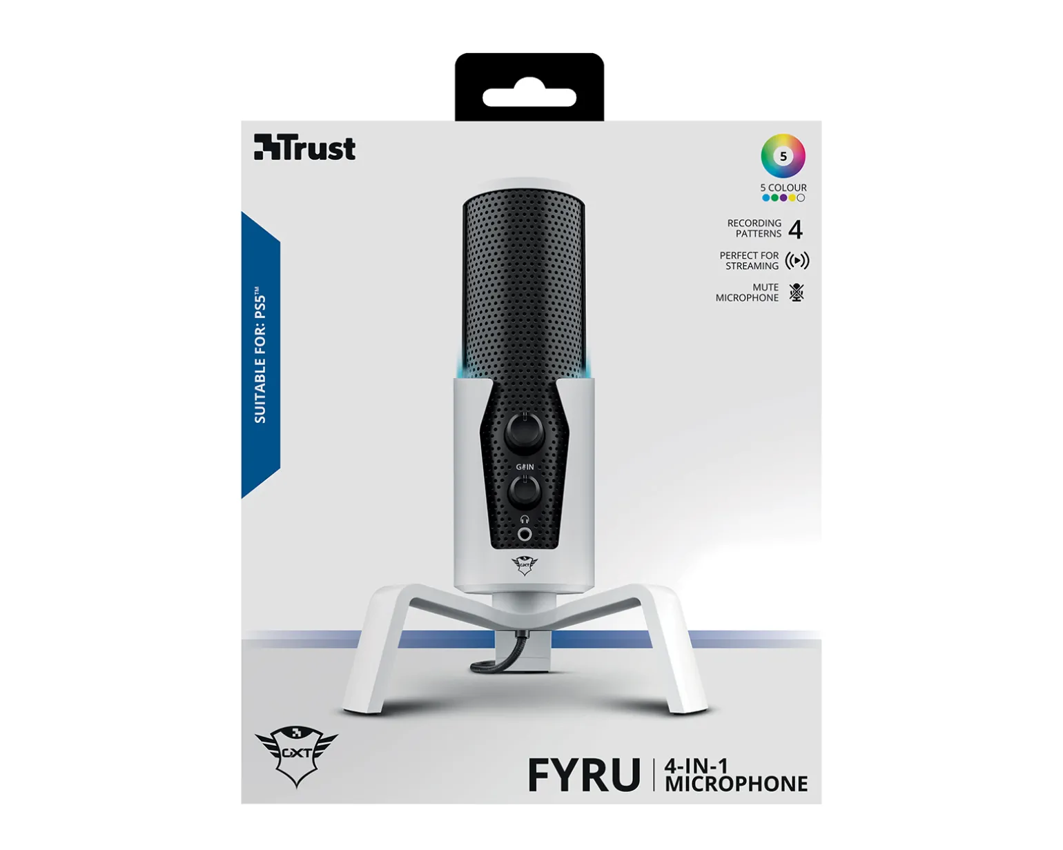 GXT 258W Fyru USB 4-in-1 Streaming Microphone PS5