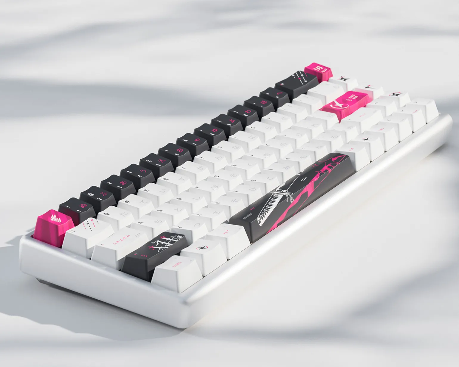 Hall Effect Magnetic 65% Gaming Keyboard ANSI - Katana Edition